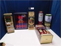 COLLECTION OF TINS