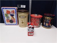 COLLECTION OF TINS