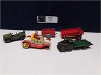 5 AS IS DINKY TOYS