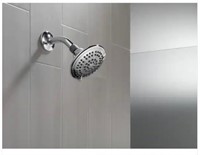 5-Spray 5 in. Showerhead with Pause in Chrome