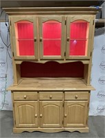 Adorable Lighted Hutch