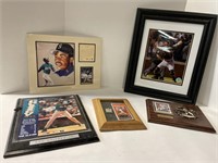 Framed Ken Griffey Jr Baseball memorabilia