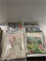 50’ & 60’s magazines Look , Sears,  Journey more..