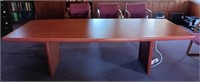 Mid Century Wooden Conference Table