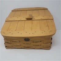 Peterboro Storage Basket with Lid