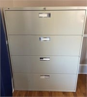 Four  Drawer Metal File Cabinet