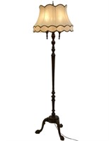 Antique Floor lamp, Ball and  Claw Feet