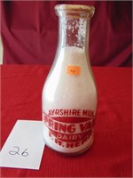 Spring Vale Dairy - I H Herr Bottle