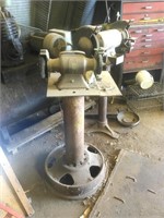 King Bench Grinder on Stand