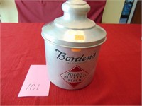 Borden's Richer Malted Milk Container