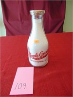 Maple Grove Dairy Bottle