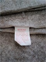 Ashland Mills wool blend blanket
