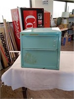 Vintage double decker bread box