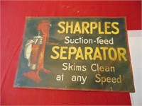 Sharples Suction-feed separator Metal Sign