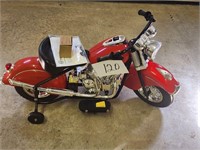 CHILDS INDIAN MOTORCYCLE BATTERY OPERATED BIKE
