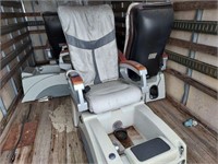 5 pedicure chairs - selling as is