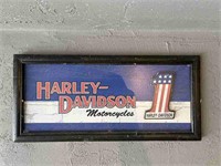 Framed Harley-Davidson Print