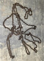 (W) Chain 1/4 x approximately 55 inches length
