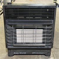 (W) Kozy-World gas Heater untested model KWP 184