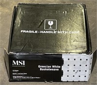 (TT) MSI Grecian White Basketweave 10 pieces