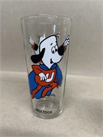 Underdog character glass
