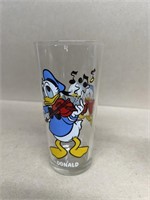 Donald Duck character glass