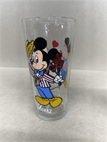 Mickey Mouse character glass