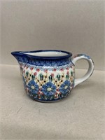 Pottery pitcher made in Poland