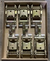 (W) 6 Ratchet Handles with hooks bidding on times