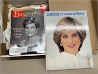 Princess Diana books and magazines