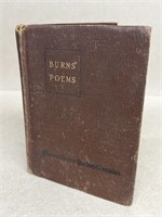1921 Robert burns poem, book