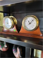 West Marine Barometer and Clock