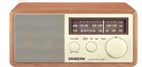 SANGEAN WR-11 WOOD CABINET ANALOG RADIO RET.$76