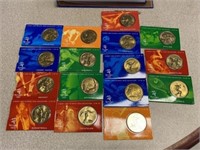 Sydney 2000 Olympic Coin Collection 16 Total