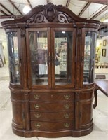 Broyhill Traditional Style Cherry China Cabinet