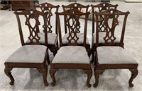 Six Broyhill French Traditional Style Dining Chair