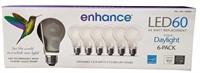 Feit Enhance LED60 Daylight Bulbs 6pack 8.8watt