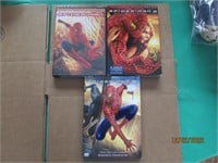 DVD Lot 3 Spiderman Movies 1 - 2 - 3