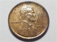 1921 Lincoln Cent Wheat Penny Uncirculated