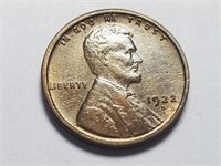1922 D Lincoln Cent Wheat Penny Uncirculated
