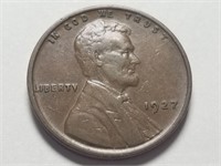 1927 Lincoln Cent Wheat Penny High Grade