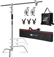 40 INCHES LOMTAP C-STAND WITH CROSSBAR