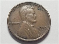1929 S Lincoln Cent Wheat Penny High Grade