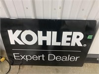 Kohler Metal Sign