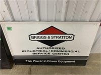 Briggs and Straton Service Sign