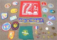 VINTAGE PATCHES AND PIN