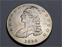 1836 Capped Bust Half Dollar Very High Grade