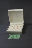 3 Piece Freshwater Pearl Sterling silver earrings