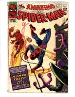 MARVEL COMICS AMAZING SPIDERMAN #21 SILVER KEY