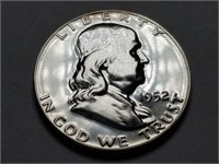 1952 Franklin Half Dollar Gem Proof Rare